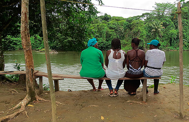 Mujeres y ríos Timbiquí