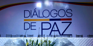 Mesa de negociaciones de Quito del gobierno de Colombia y el ELN
