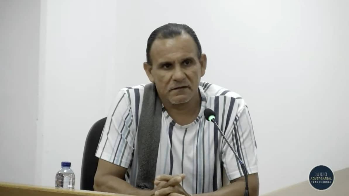 Pacheco duró una hora respondiendo todas las preguntas de la UIA, la defensa y de los representantes de víctimas.</p><figcaption id=