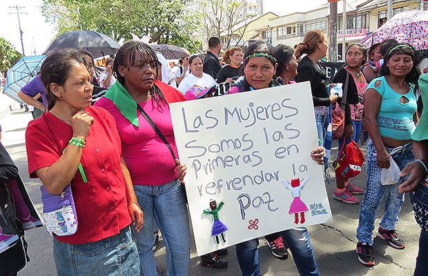 Vuelven las amenazas contra organizaciones de mujeres