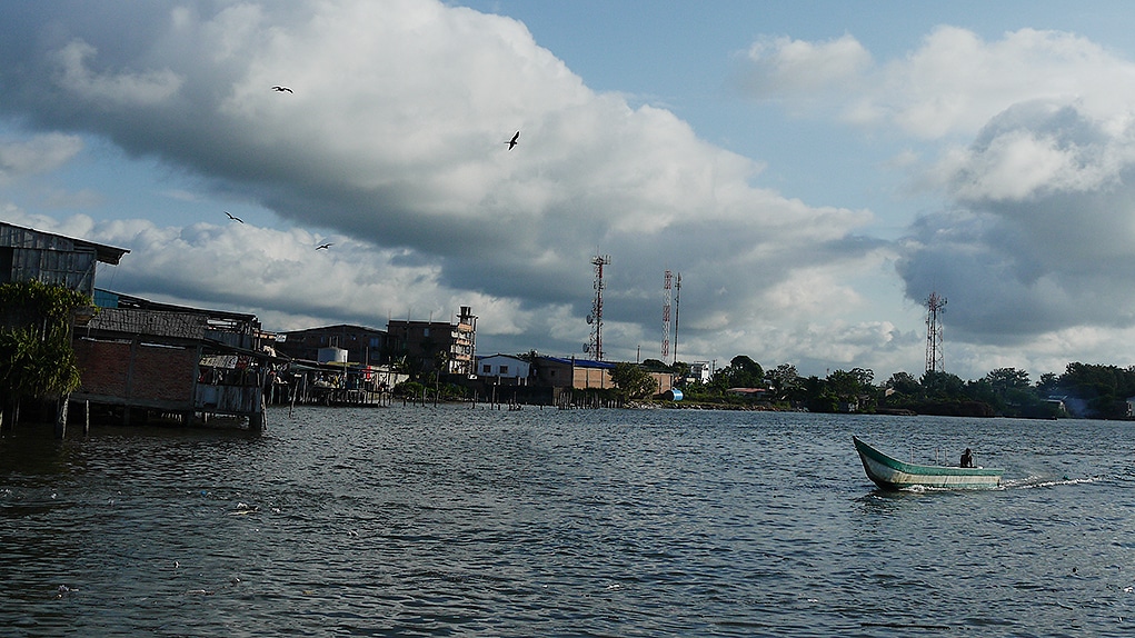 Casas de pique en Tumaco