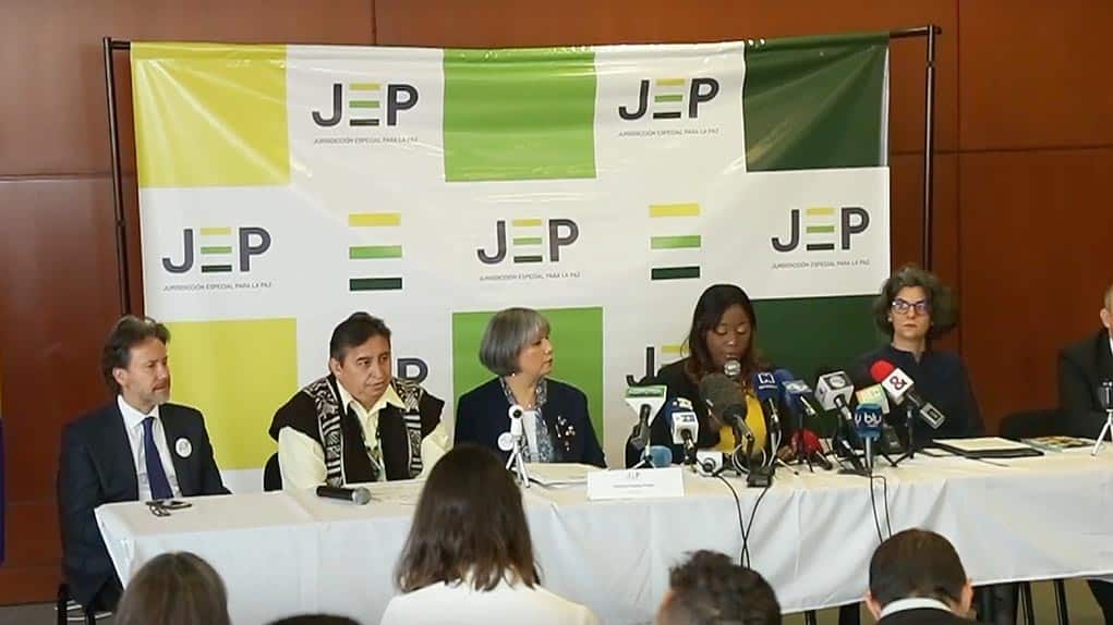 Instalación de la JEP.