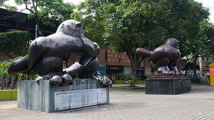 arte y memoria histórica en Medellín.