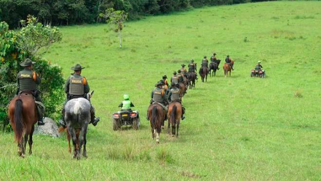 ¿Policía Nacional desprotege restitución de tierras para erradicar coca?