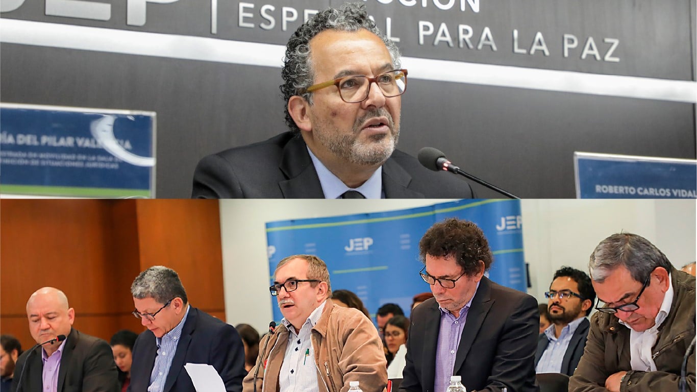 Lo que hay detrás del pulso entre miembros del antiguo Secretariado de las Farc y la JEP