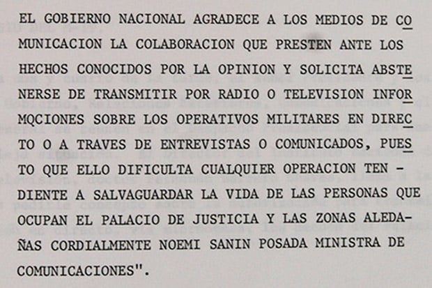 casa narinio palacio telegrama censura 1