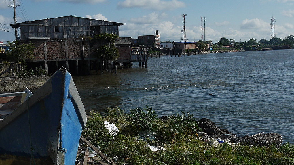 Casas de pique en Tumaco