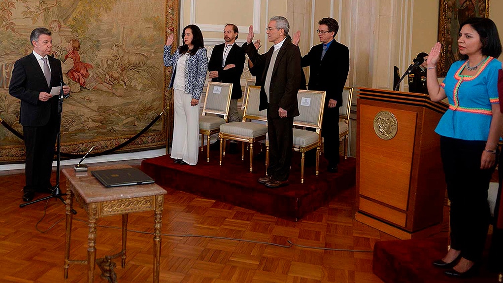 Instalación de la Comisión de la Verdad