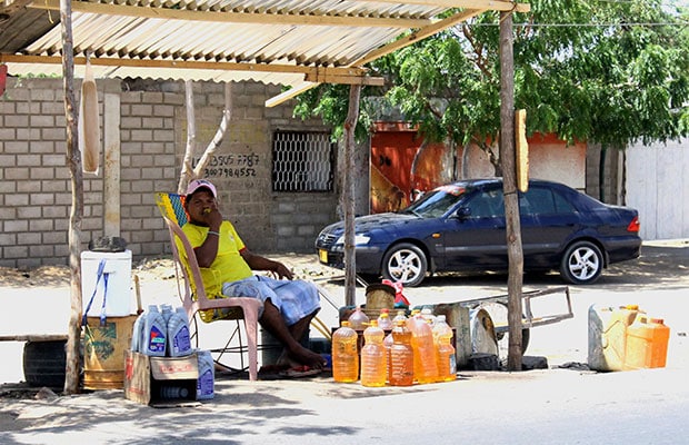 Contrabando de combustible Guajira