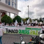 Marcha en Tumaco por aumento de la vionecia e incumplimientos con las comunidades