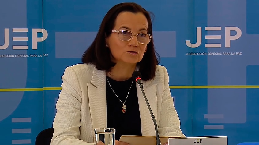 Clara Rojas en la JEP