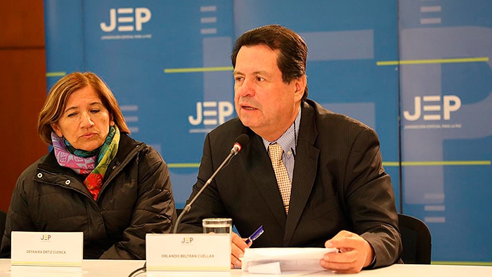 Orlando Beltrán da su testimonio sobre el secuestro del que fue víctima por parte de las Farc