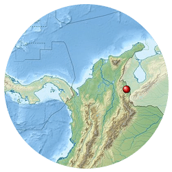 Ubicaci&oacute;n de la regi&oacute;n del Catatumbo
