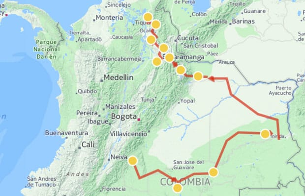 Mapa Operación Berlín