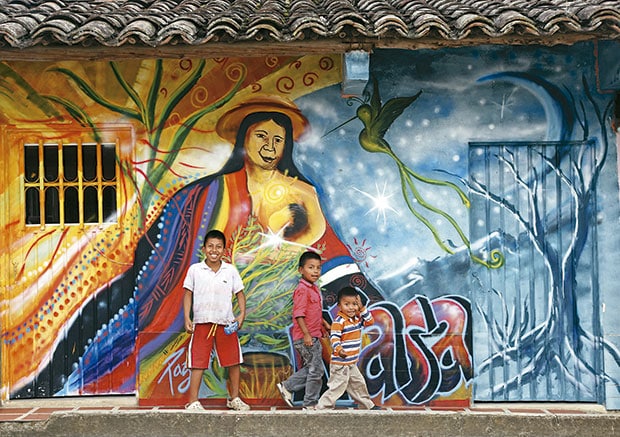 Indígenas en el Cauca