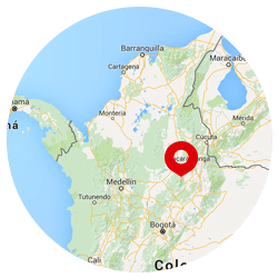 Mapa San Vicente de Chucur&iacute;