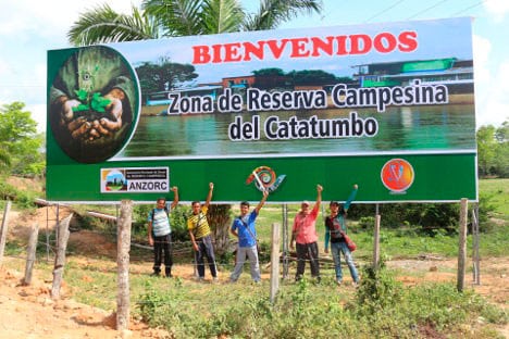 Marcha en el Catatumbo