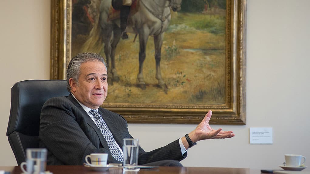 Entrevista al vicepresidente Naranjo