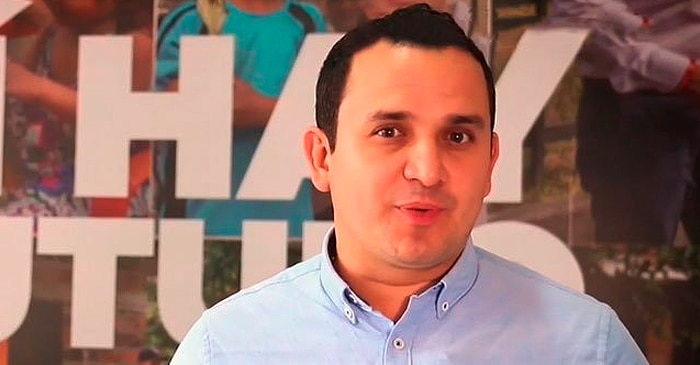 Erwin Arias, vìctima del conflicto armado que aspira a la Càmara de Representantes