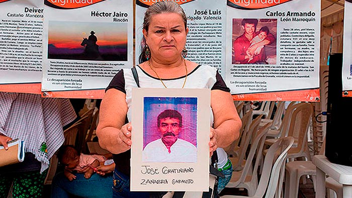 Víctimas de desaparición forzada