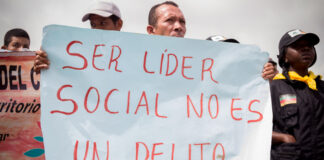 Verificado de líder ambiental amenazado en Meta.