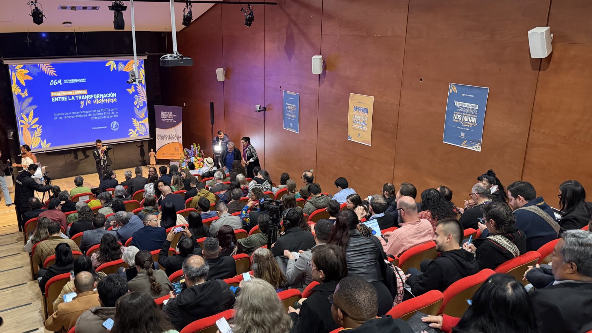 Quinto informe de la CSM sobre recomendaciones de la Comisión de la Verdad.